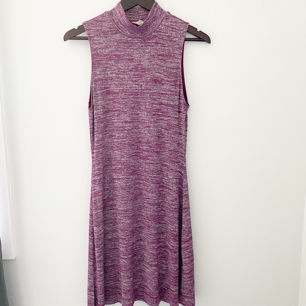 Wilfred Free Artizia Purple Midi Sleeveless Dress